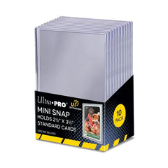 Ultra Pro: UV Mini Snap Card Holder (10 ct retail pack)