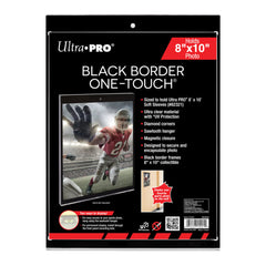 Ultra Pro: 8 x 10 Black Border UV ONE-TOUCH Magnetic Holder