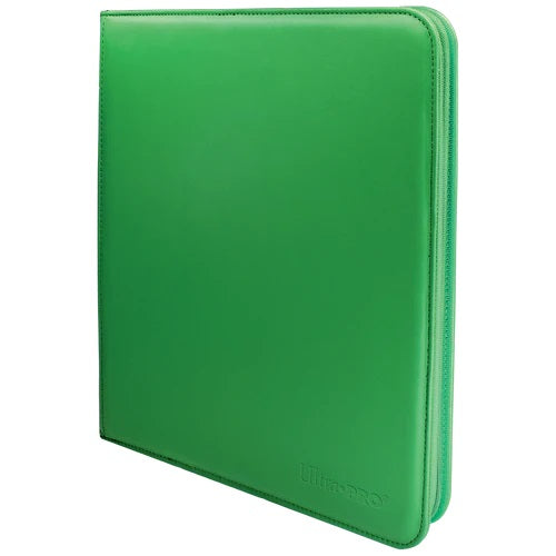 Ultra Pro: Vivid 12-Pocket Zippered PRO-Binder: Green