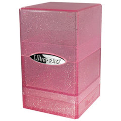 Ultra Pro: Satin Tower - Glitter Pink