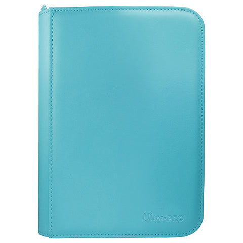 Ultra Pro: Vivid 4-Pocket Zippered PRO-Binder: Light Blue