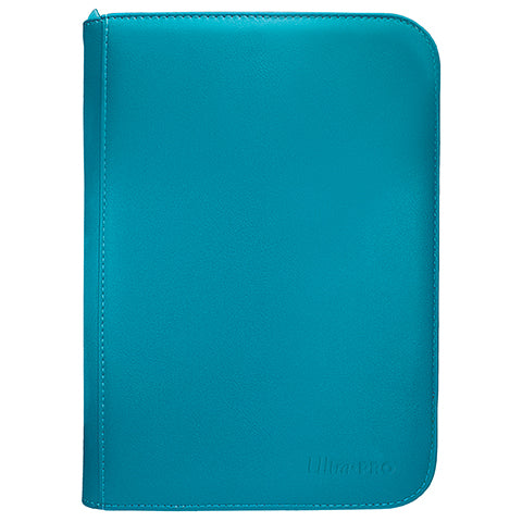 Ultra Pro: Vivid 4-Pocket Zippered PRO-Binder: Teal