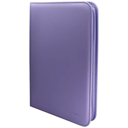 PREORDER Ultra Pro: Vivid 9-Pocket Zippered PRO-Binder: Purple