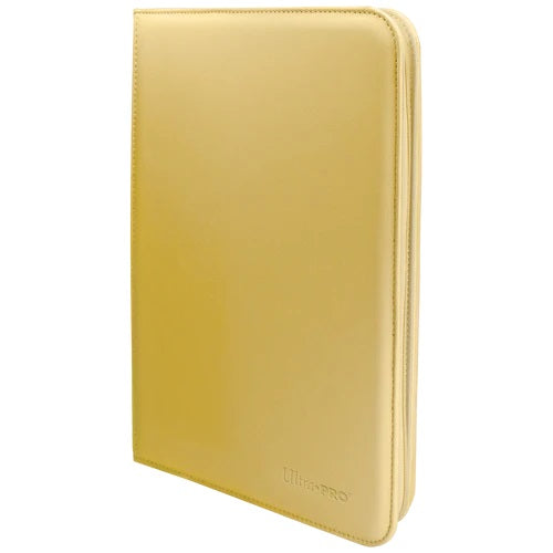 PREORDER Ultra Pro: UP15905 Vivid 9-Pocket Zippered PRO-Binder: Yellow