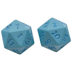 Ultra Pro: Vivid Heavy Metal Dice: Light Blue