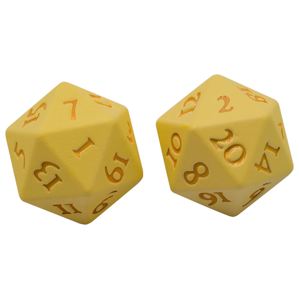 Ultra Pro: Vivid Heavy Metal Dice: Yellow