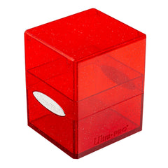 Ultra Pro: Satin Cube - Glitter Red