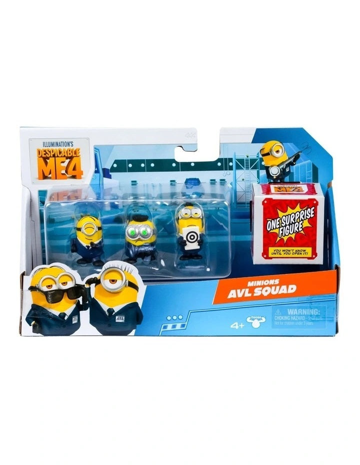 Despicable Me 4 Mini Mayhem 4 Pack Assortment