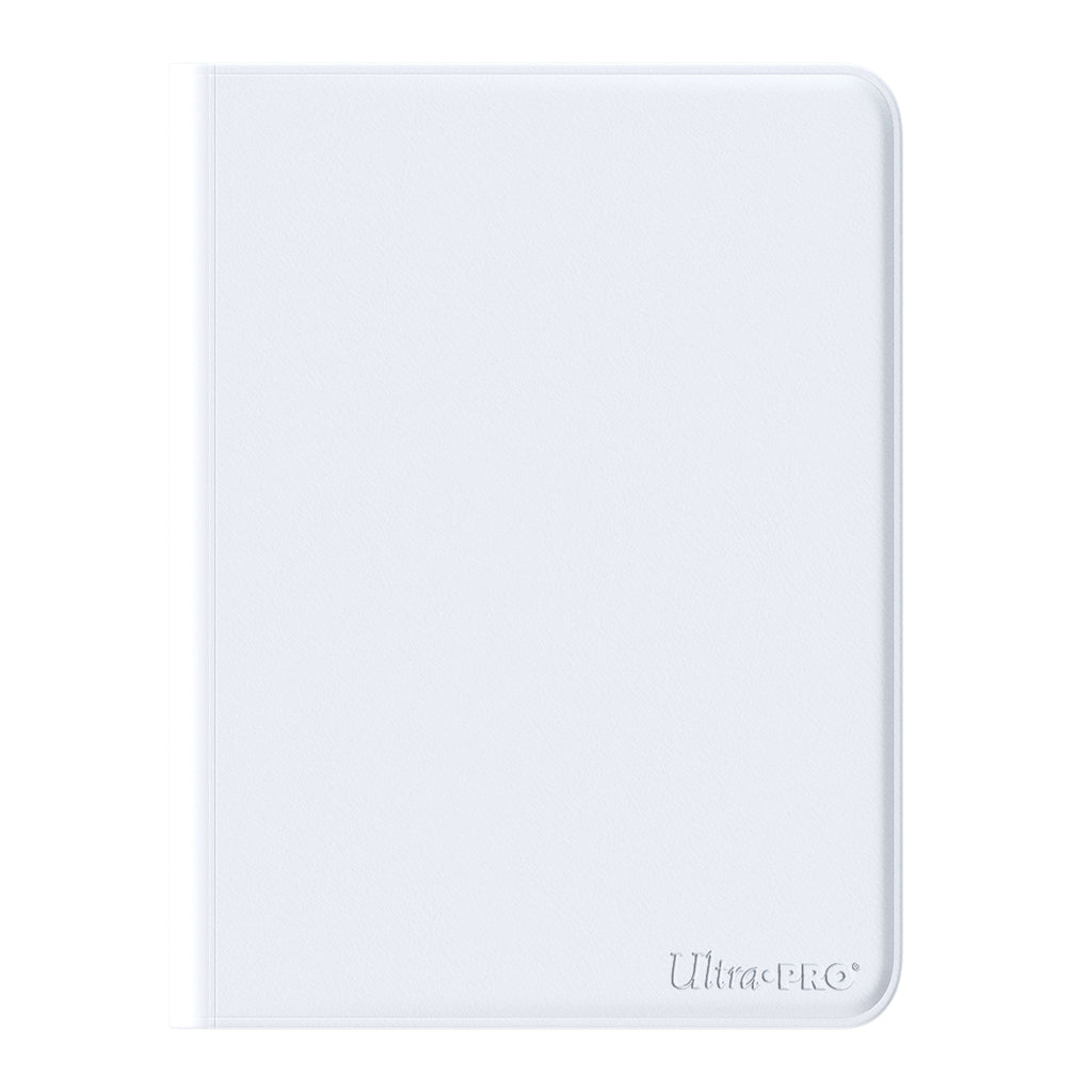 Ultra Pro: Vivid 4-Pocket Zippered PRO-Binder: White