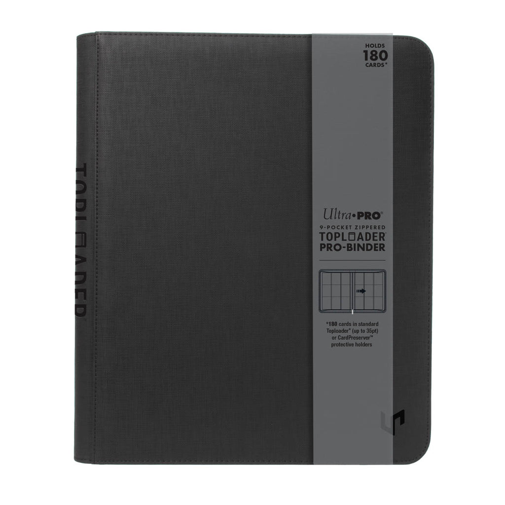 PREORDER Ultra Pro: UP16567 9-Pocket Zippered Toploader Premium PRO-Binder