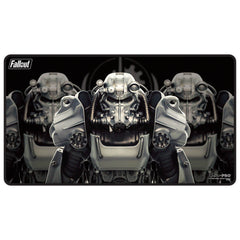 PREORDER Ultra Pro: UP16587 Brotherhood of Steel Black-Stitched Playmat for Bethesda - Fallout