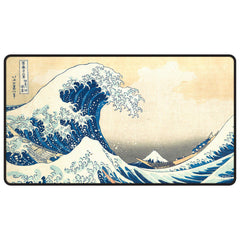 PREORDER Ultra Pro: UP16602 The Great Wave off Kanagawa Black Stitched Playmat