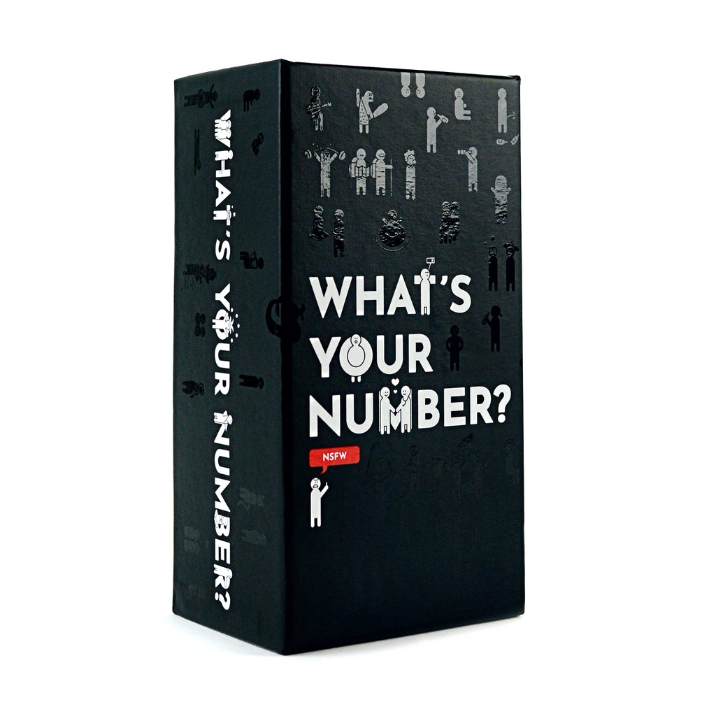 Whats Your Number? NSFW Edition Card Game