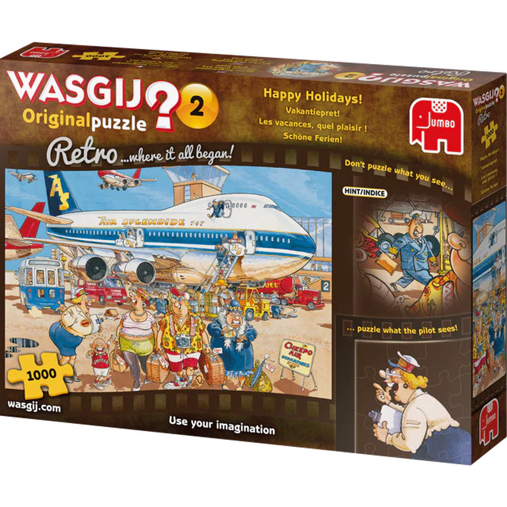 PREORDER WGJ - 1000pc Puzzle - Original #2 Happy Holidays