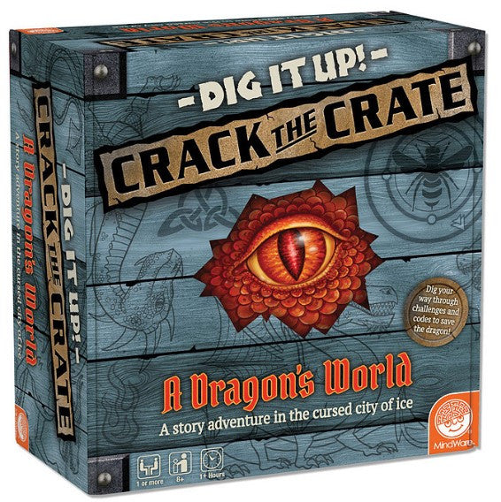 Dig It Up! Crack the Crate - A Dragons World Story Adventure Board Game