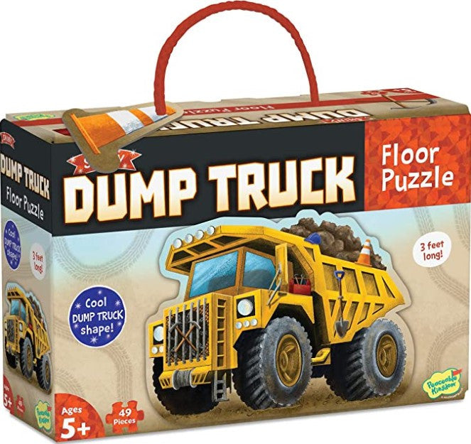 Floor Puzzle Dump Truck 49 Pieces