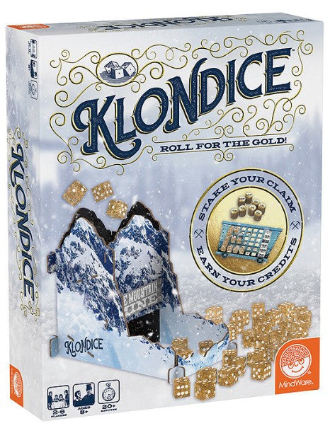 Klondice - Roll For The Gold! Board Game