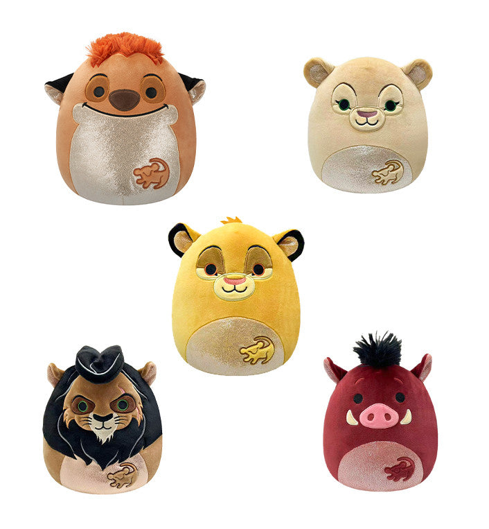 Squishmallows Plush Disney The Lion King 30th Anniversary Assortment 8 (12 in the Assortment)