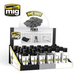 PREORDER Ammo by MIG - One Shot Primer Basic Stand Display (Stand with Stock)