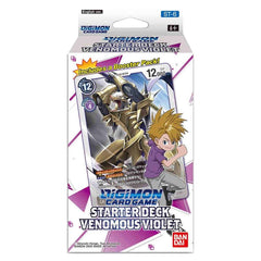 Digimon Card Game: Starter Deck Display  Venomous Violet