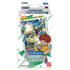 Digimon Card Game: Starter Deck Display  Giga Green