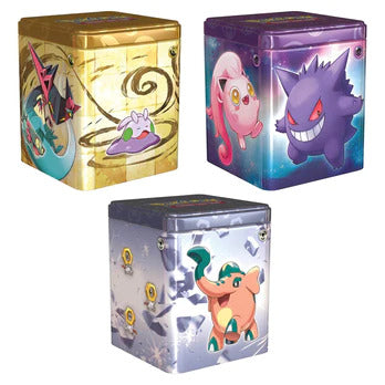 PREORDER POKEMON TCG Stacking Tin x3