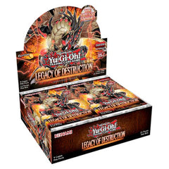 PREORDER Yugioh TCG Legacy of Destruction Booster Case (12 Booster Box)