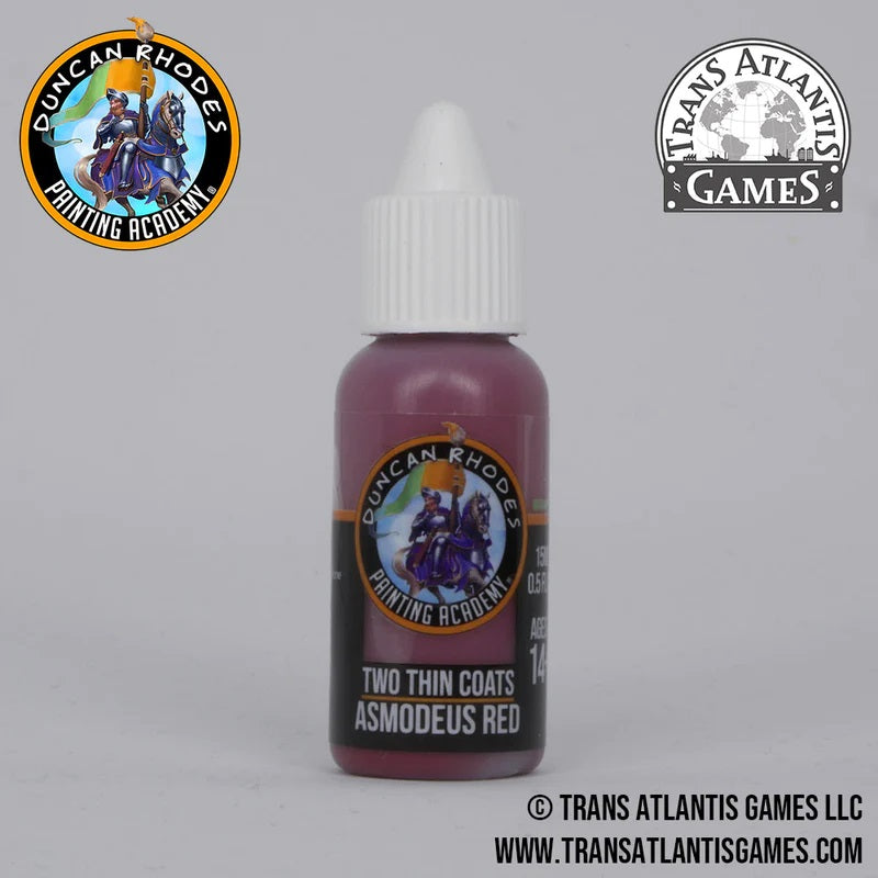 Two Thin Coats - Asmodeus Red 15ml