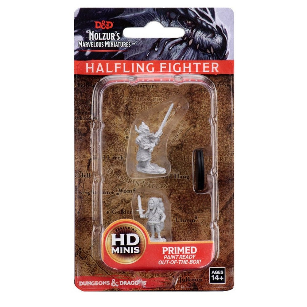 D&D Nolzurs Marvelous Unpainted Miniatures Male Halfling Fighter