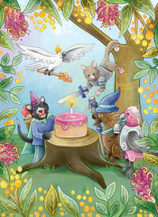 LPG Retail 5x7 Greeting Cards Display - Stray Leaves: Aussie Birthday