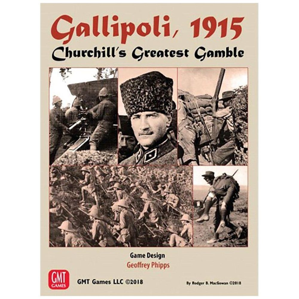 GMT Games - Gallipoli 1915 Churchills Greatest Gamble