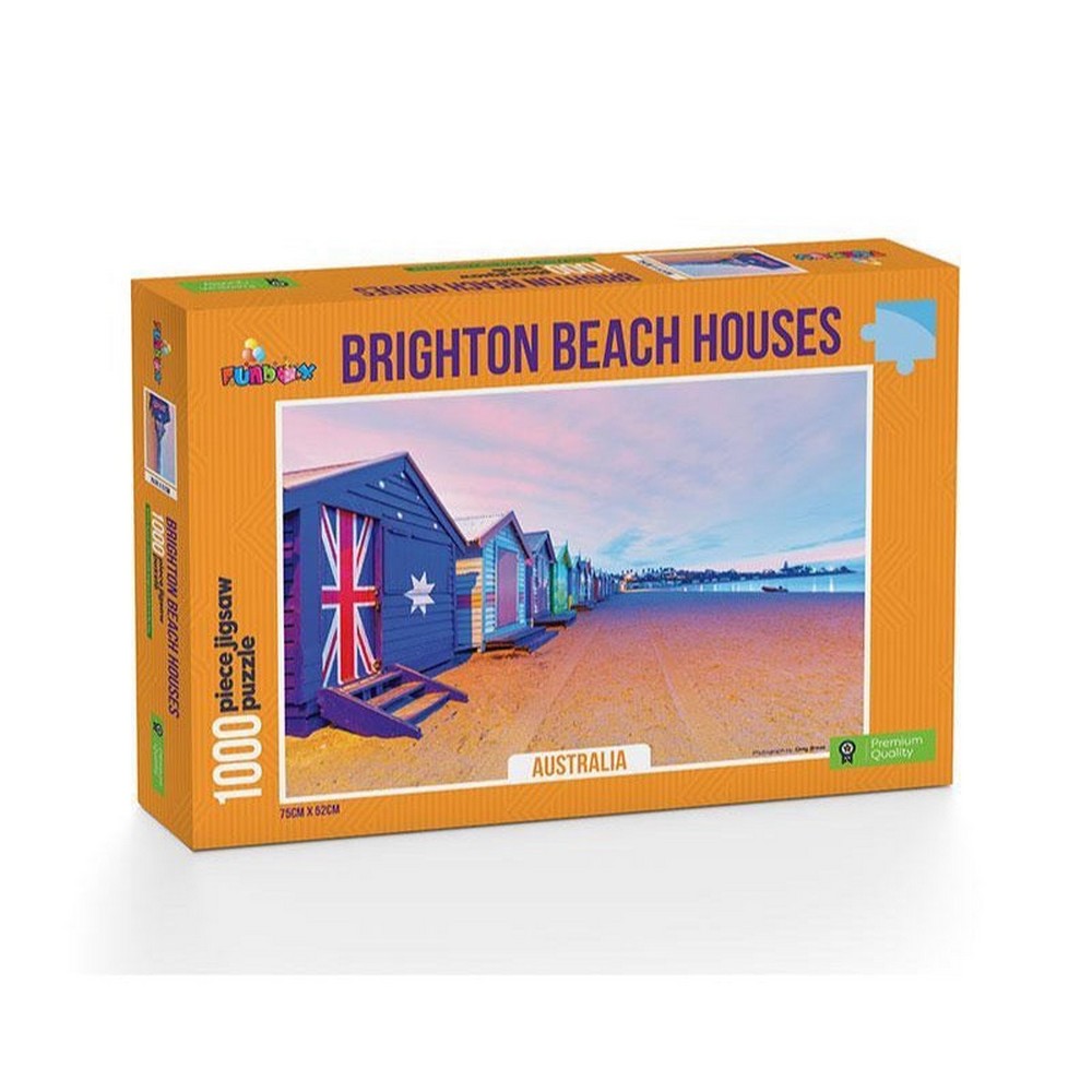 Puzzle - Tilbury - Brighton Beach Boxes Puzzle 1000pc