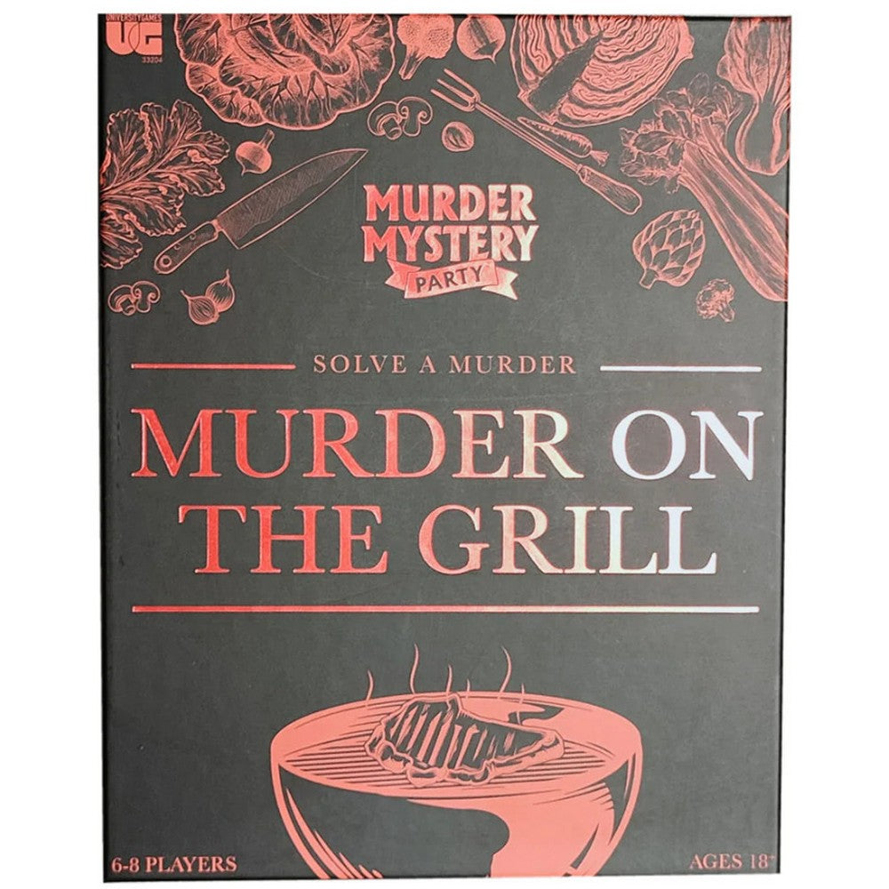 Murder Mystery Party Game - Murder on The Grill