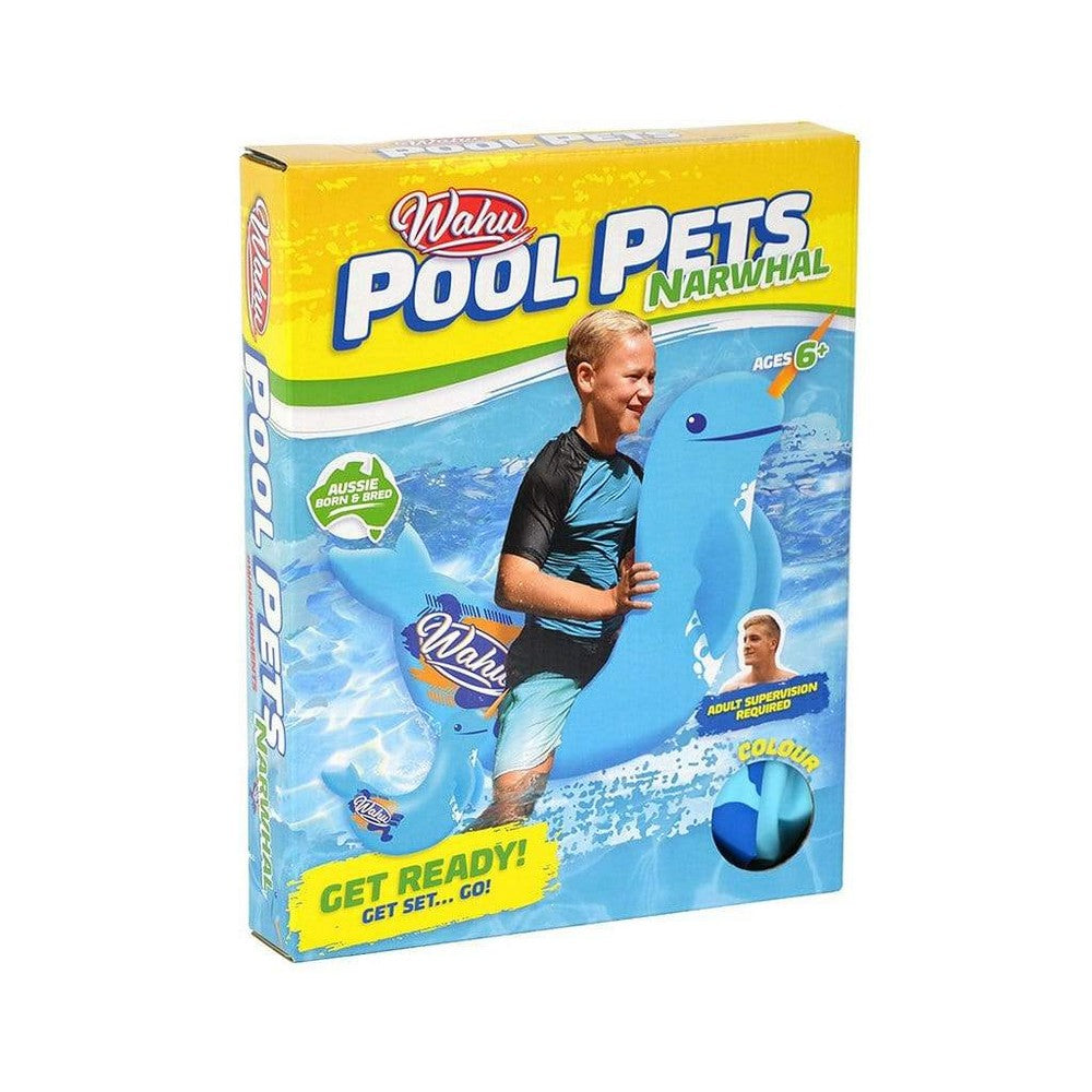 PREORDER Wahu Pool Pets - Narwhal Racer