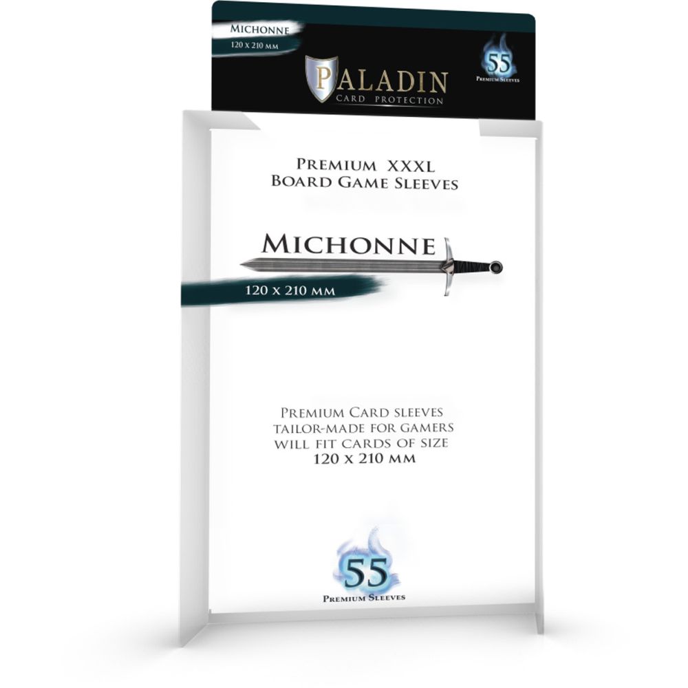 PREORDER Paladin Clear Sleeves - Michonne (120mm X 210mm) (55 Sleeves Per Pack)