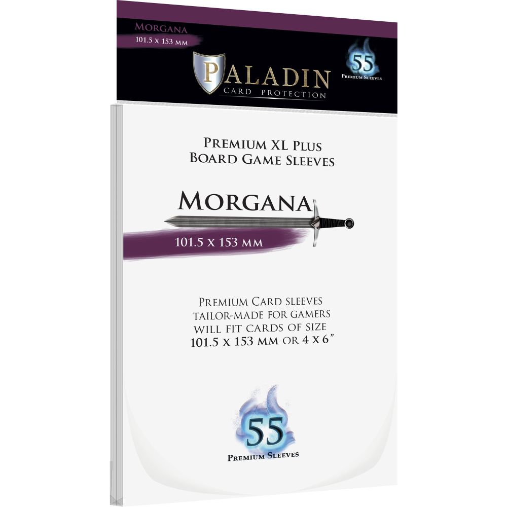 PREORDER Paladin Clear Sleeves - Morgana (105.mm X 153mm) (55 Sleeves Per Pack)