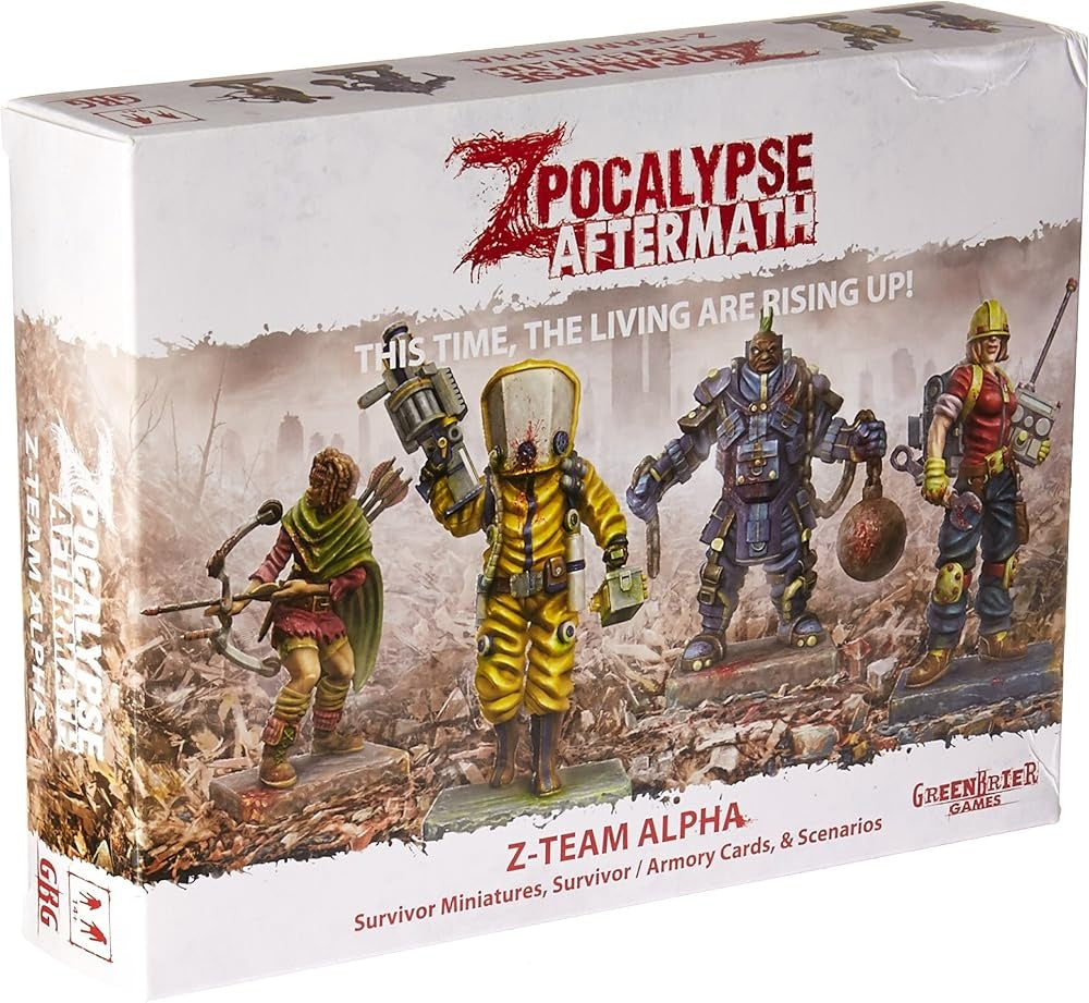 PREORDER Zpocalypse Aftermath Z Team Alpha