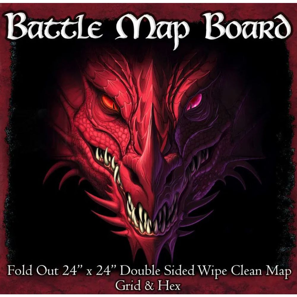 Battle Map Board Grid & Hex