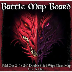 Battle Map Board Grid & Hex