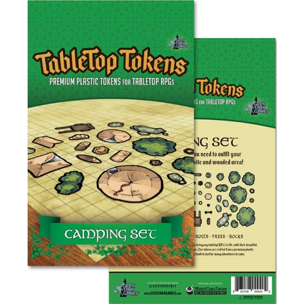 PREORDER GTG Minis: Tabletop Tokens Camping Set