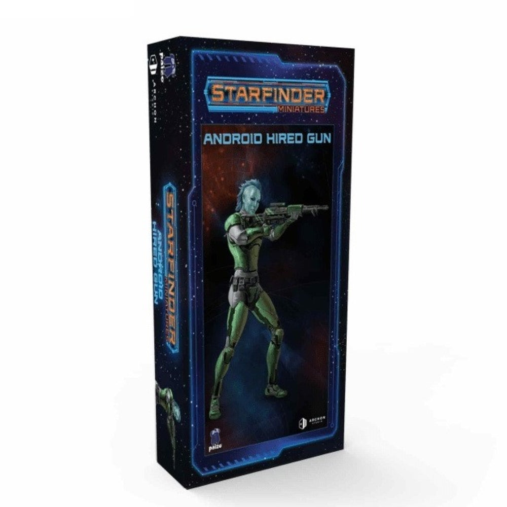 PREORDER Starfinder Masterclass Miniatures: Android Hired Gun