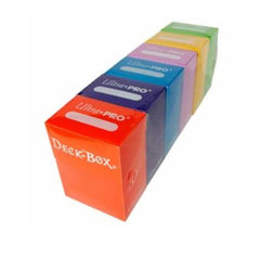 PREORDER Ultra Pro: UP85324 Deck Box AMZ Bundle - 6 Colors Orange - Purple - Blue - Pink - Yellow - Green
