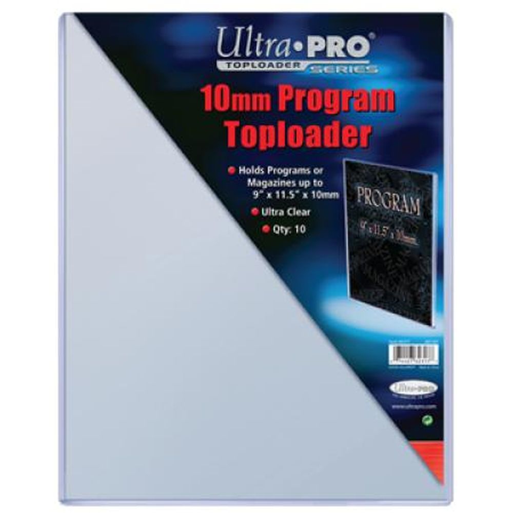 PREORDER Ultra Pro: UP82317 9 X 11-1/2 Program Toploader 10ct