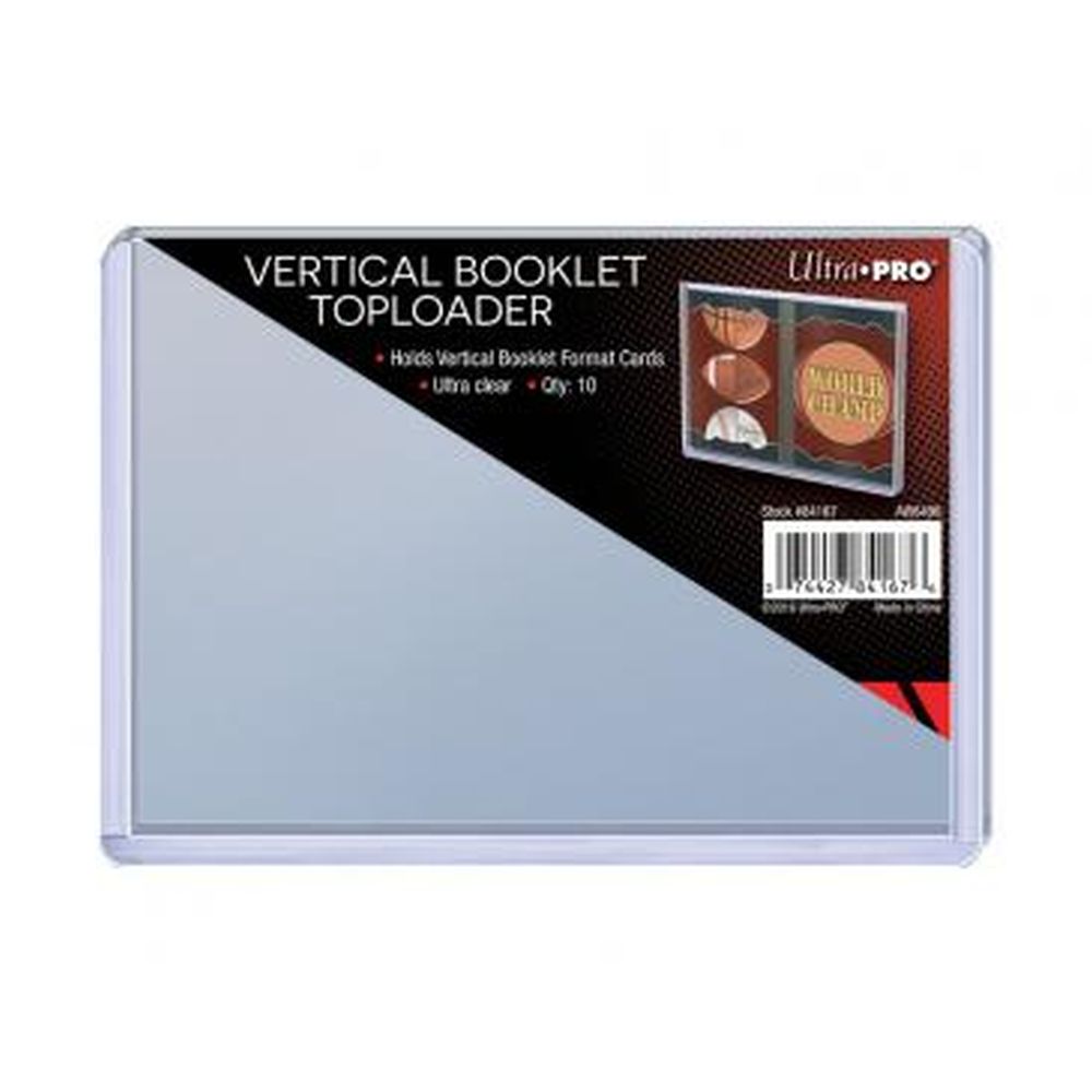 PREORDER Ultra Pro: UP84167 Vertical Booklet Toploader 10ct