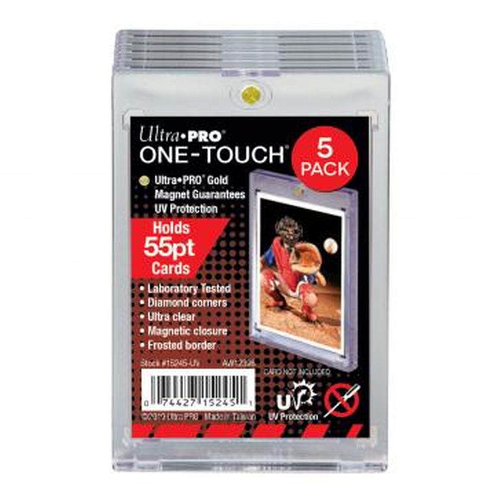 Ultra Pro: UP15245 55PT UV ONE-TOUCH Magnetic Holder (5 ct retail pack)