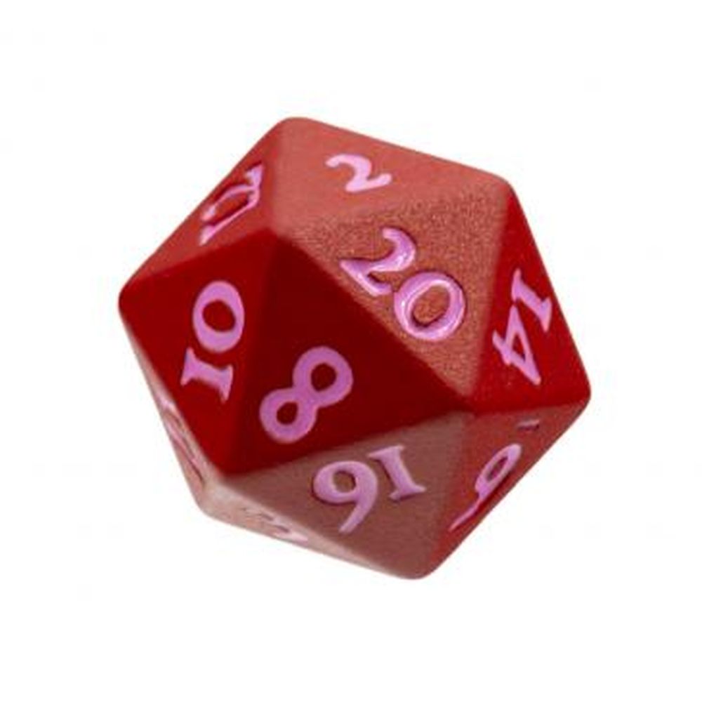 PREORDER Ultra Pro: UP15939 Vivid Heavy Metal Dice: Red