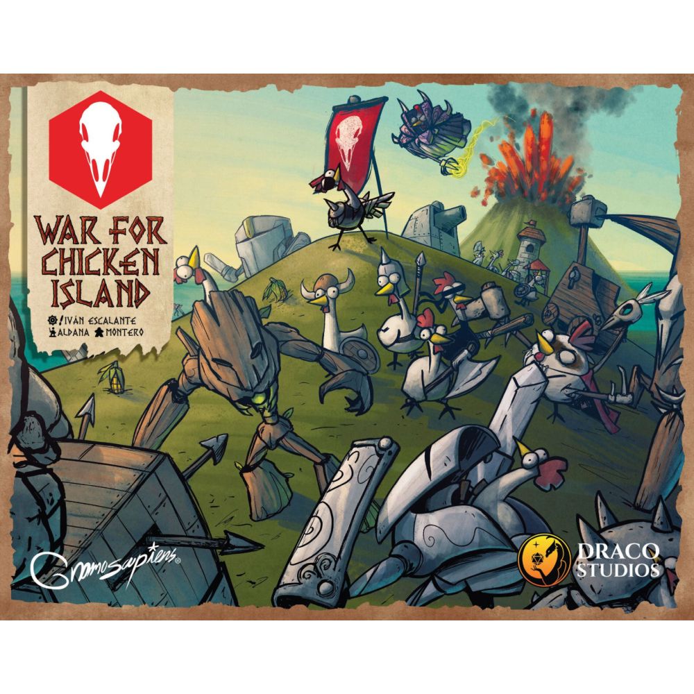 PREORDER Draco Studios: War for Chicken Island 2nd Edition
