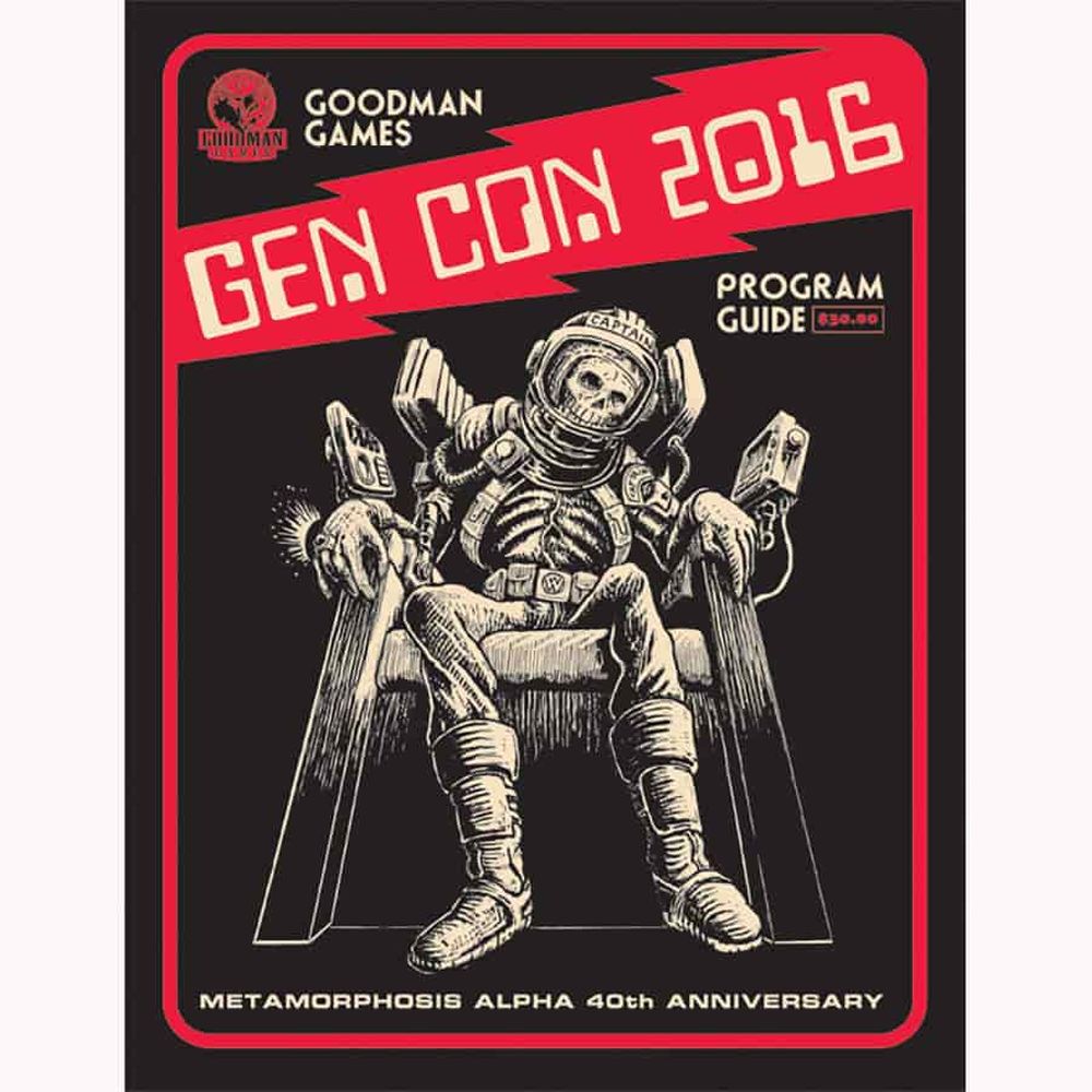 PREORDER Dungeon Crawl Classics - Gen Con 2016 Program Guide (Goodman Games Annual)
