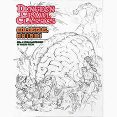 PREORDER Dungeon Crawl Classics #76: Colossus - Arise! - Sketch Cover (Ltd. Ed. - DCC RPG Adv.)