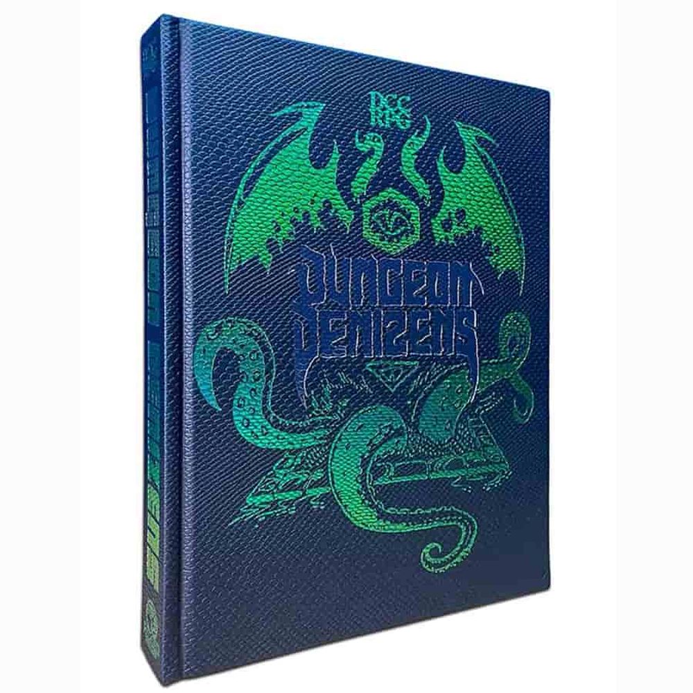 PREORDER Dungeon Crawl Classics - DCC RPG Dungeon Denizens - LE Reptile Skin Foil Cover